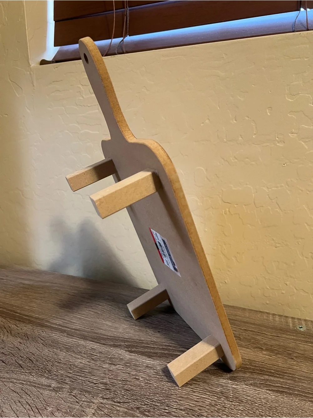 Target Bullseye Wood Tiered Rectangle Tray Display Riser Rustic Farmhouse NWT